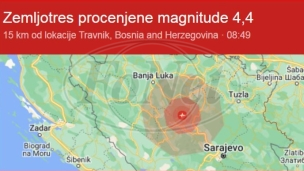 Zemljotres kod Zenice